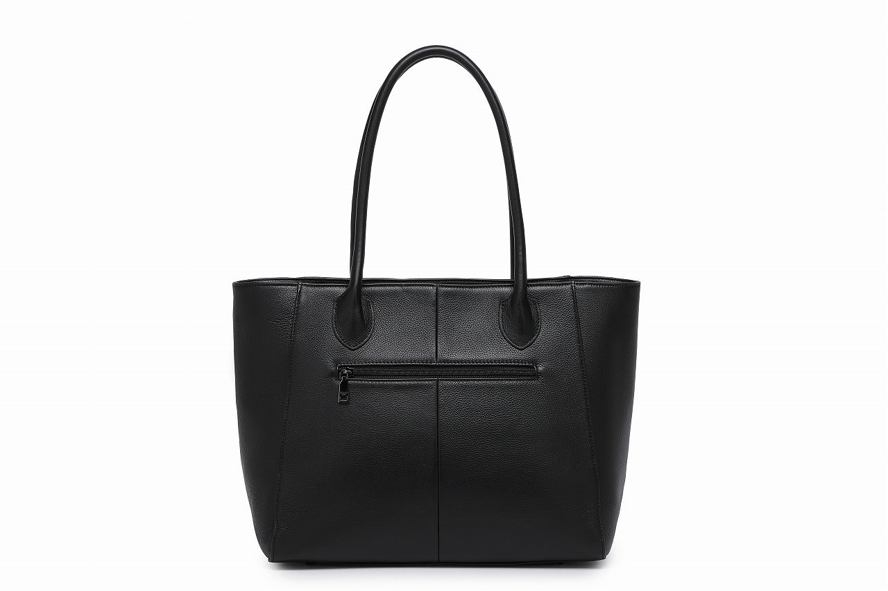レザーA4すっぽりシンプルトートバッグ　18-1182