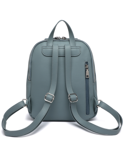 【雑誌掲載・ショップチャンネルOA商品】レザー 軽量 ミニリュック 18-1196