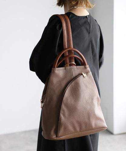 【guscioﾍﾞｽﾄｾﾗｰ・ｼｮｯﾌﾟﾁｬﾝﾈﾙOA商品】撥水3WAYリュックサック　12-0406