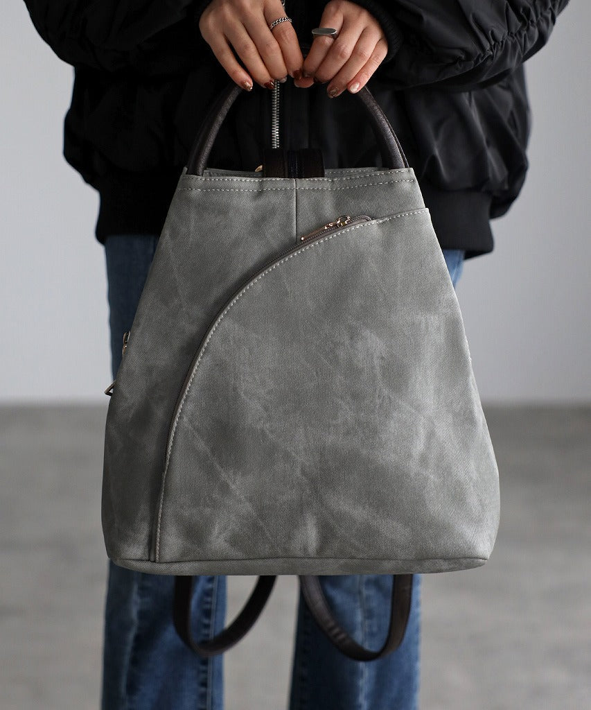 【guscioﾍﾞｽﾄｾﾗｰ・ｼｮｯﾌﾟﾁｬﾝﾈﾙOA商品】撥水3WAYリュックサック　12-0406