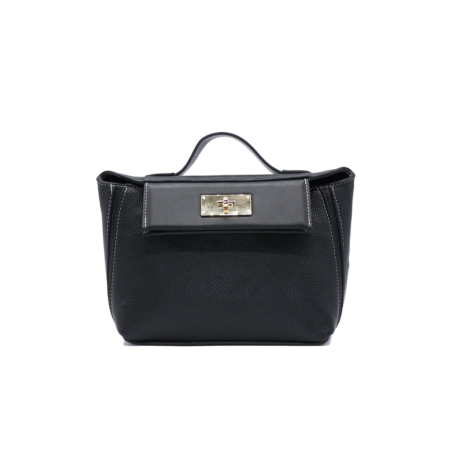 2WAYターンロックミニショルダーハンドバッグ　12-1174